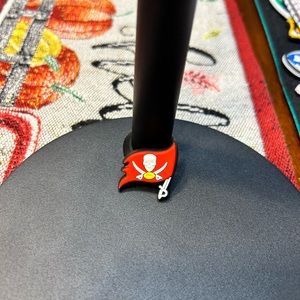 3/$8 Tampa Bay Buccaneers Logo Croc Charm
